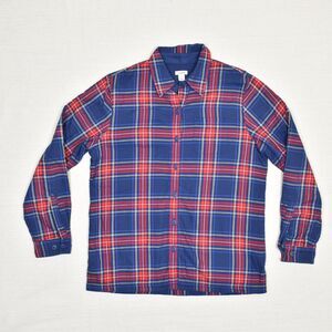 L.L. Bean Blue and Red Plaid Jacket